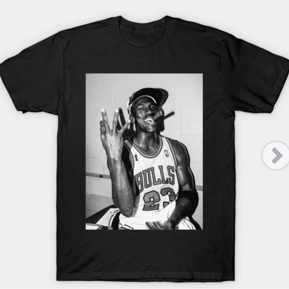 Michael Jordan black graphic tee!! - Picture 1 of 1